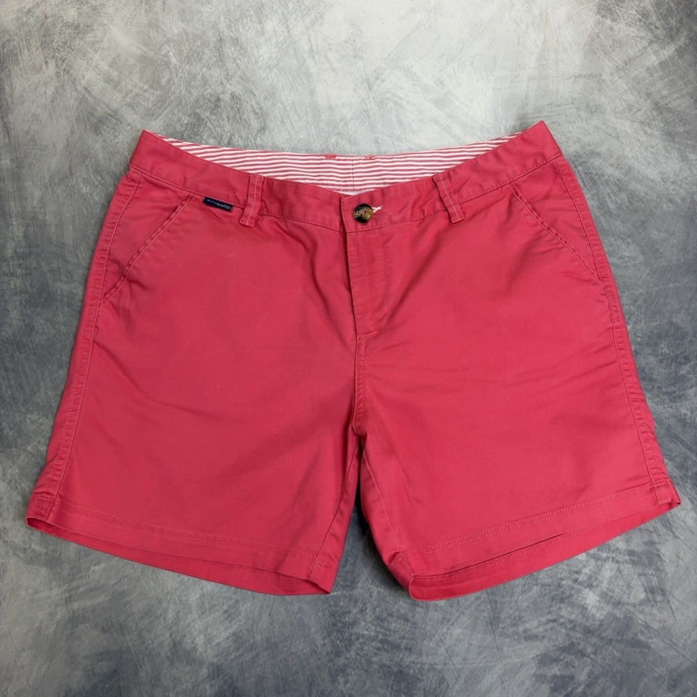 Columbia PFG Shorts Womens 12 Pink Casual Outdoor Fishing 6L Chino